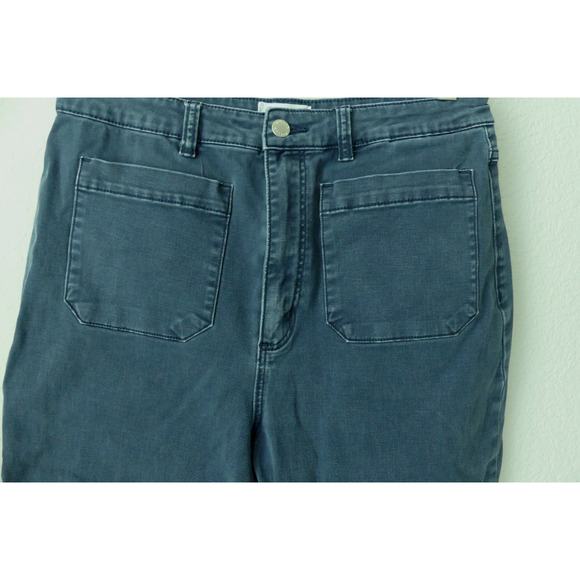 Rolla's Women's Wide Leg Sailor Jeans Size 32 /14 Denim High Rise Aussie - Picture 2 of 10